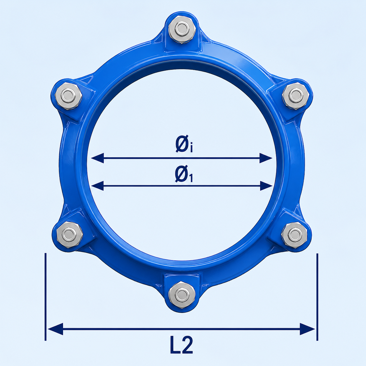 Hegawa FastFit Extra Wide Range Reducing Couplings - Pipe Coupling