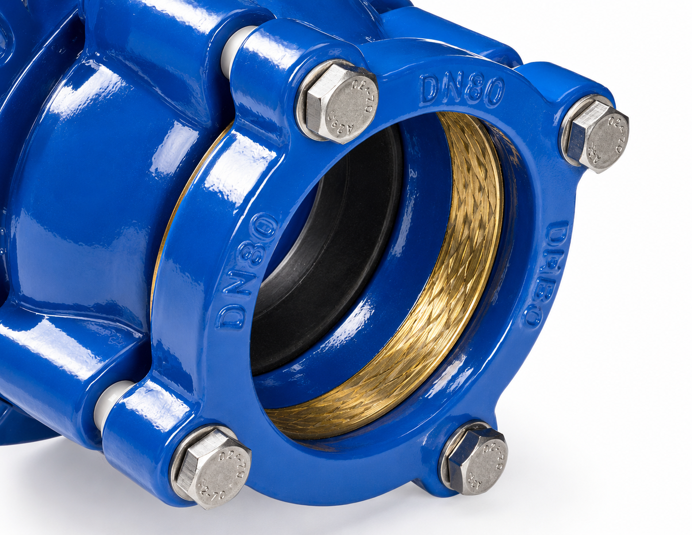 Hegawa FastFit Grip PE/PVC Flanschadapter - Rohrkupplung