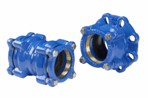 Hegawa FastFit Grip PE/PVC Flange Adaptors - Pipe Coupling