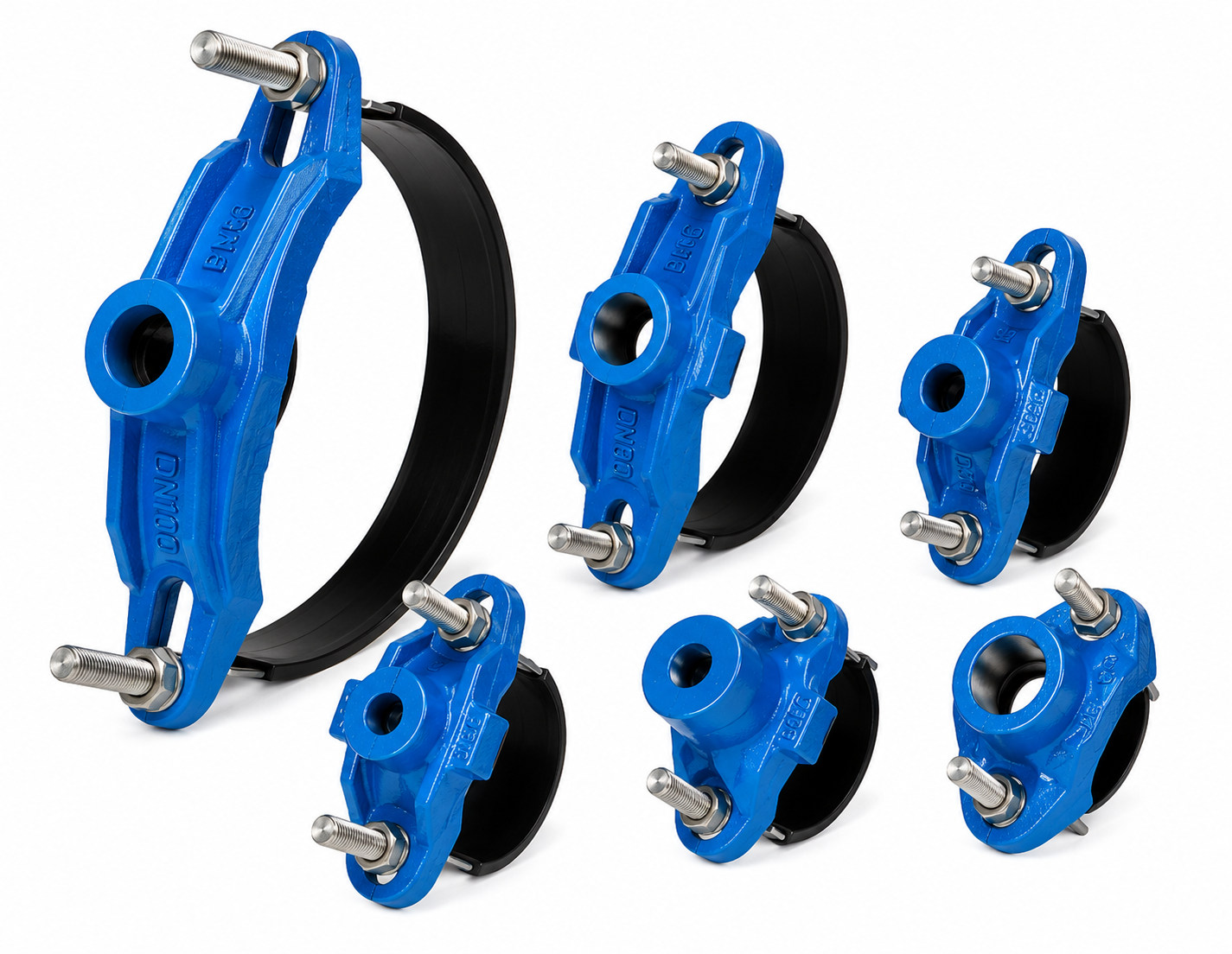 Hegawa DTS (Ductile Iron Tapping Saddle) - Tapping Saddle